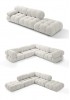 Mario Bellini Modular Sofa Replica Pink velvet 2-seater